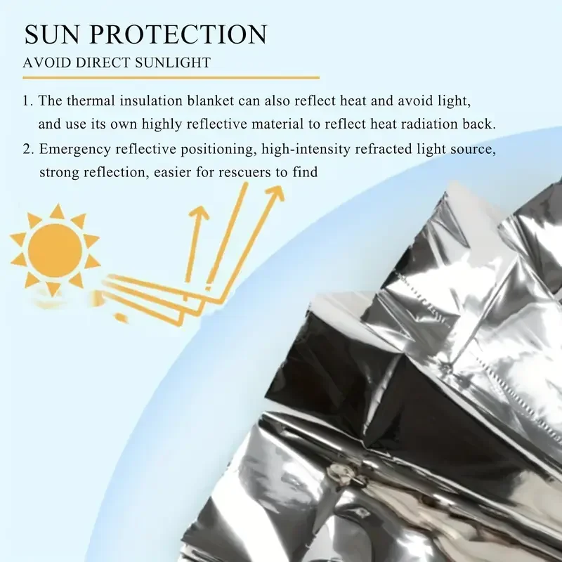 Emergency Mylar Blanket - Emergency Blankets Mylar Thermal Blanket -
