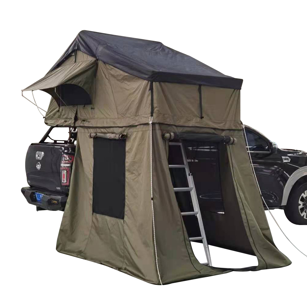 Camping Tent - Waterproof Sunshade Folding Roof Top Car