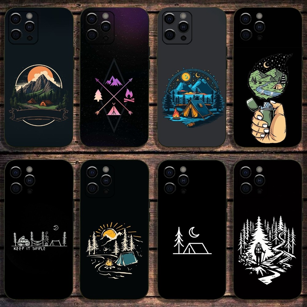 Outdoor Camping Quotes - Camping Mountain Outdoor Phone Case For
