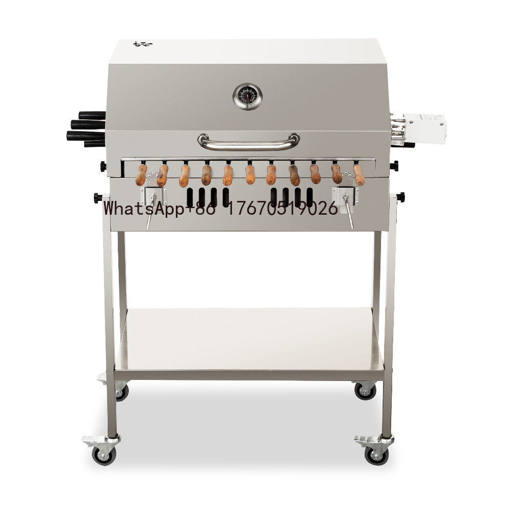 Outdoor Camping Grill - Modern Outdoor Large Charcoal Cyprus Foukou