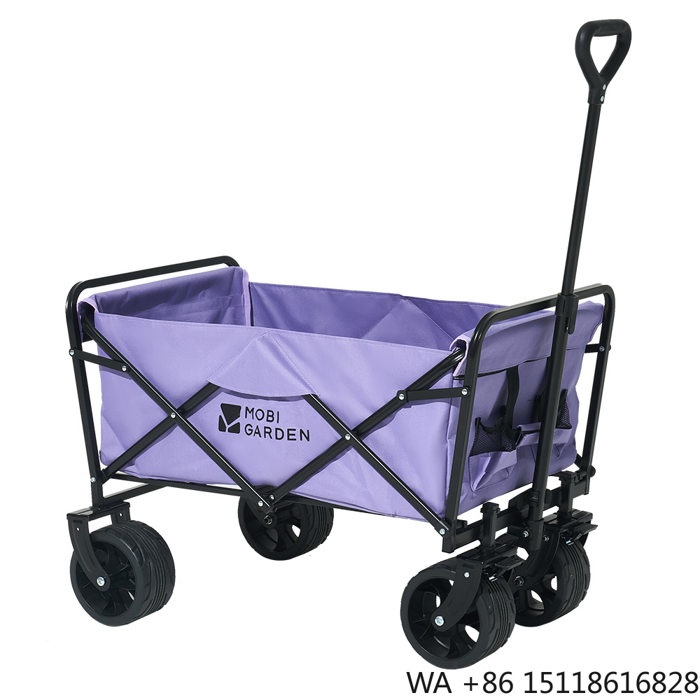 Outdoor Camping Set - Mobi Garden Foldable Four-Wheel Portable Wagon