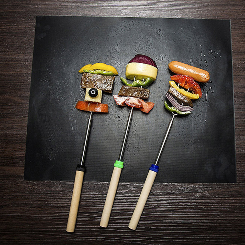 Outdoor Gas Stove - 3Pcs Nonstick Bbq Mats Tpfe Heat