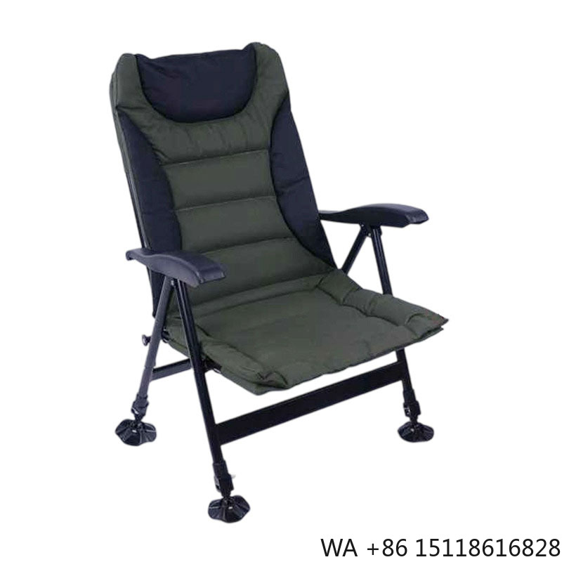 Outdoor Camping Recliner - Portable Folding Five-position Adjustable 58*38/88 CM