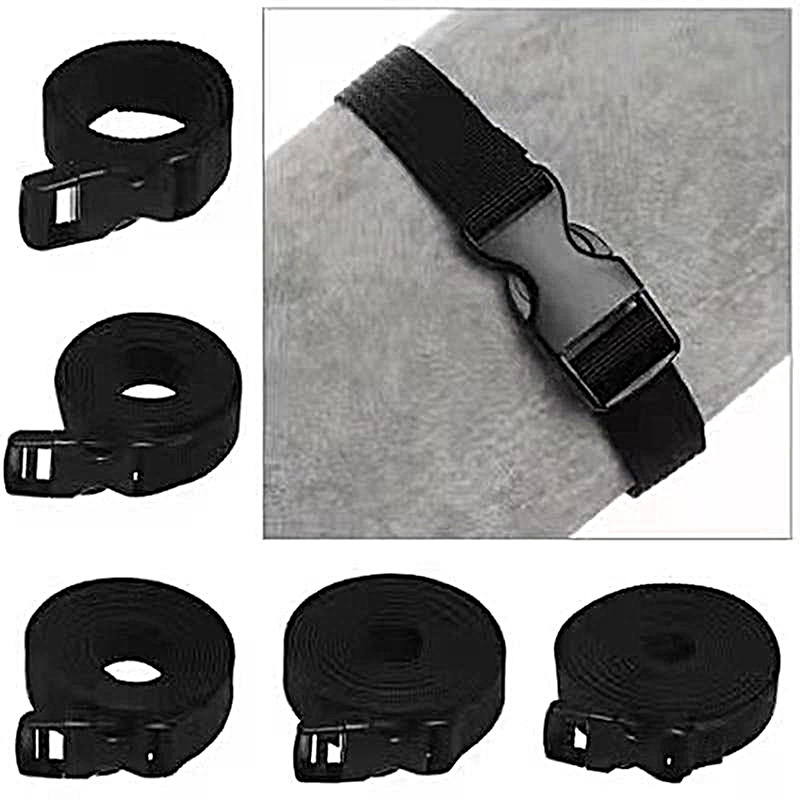 Outdoor Camping Set - 1PC Travel Tied Black Durable Nylon