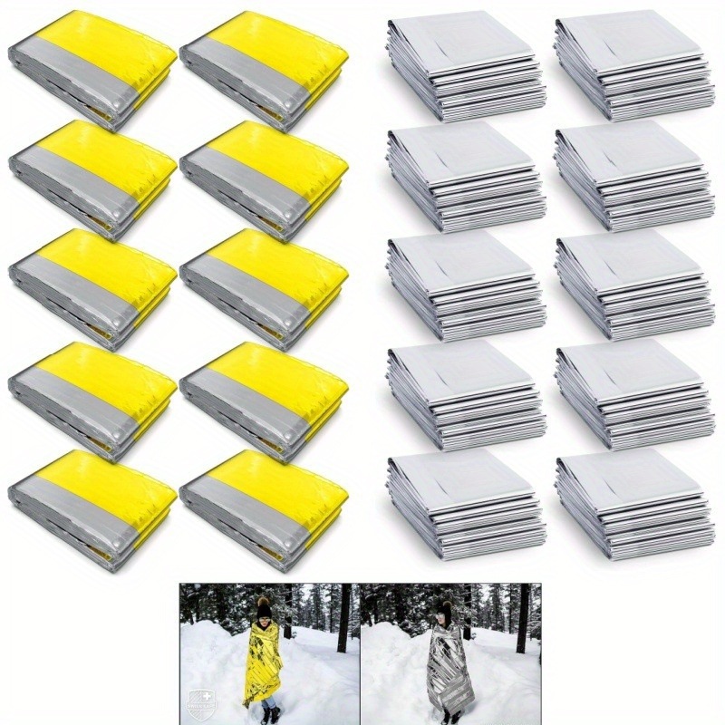 Emergency Mylar Blanket - Emergency Mylar Insulation Blanket - Durable