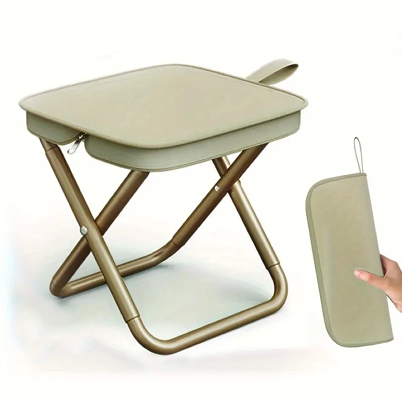 Outdoor Camping Chairs - Outdoor folding pencil case small stool