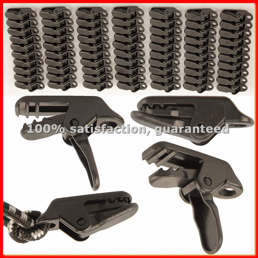 Camping Tent - 70PCS Camping PC Tent Clips,Awning Tarp