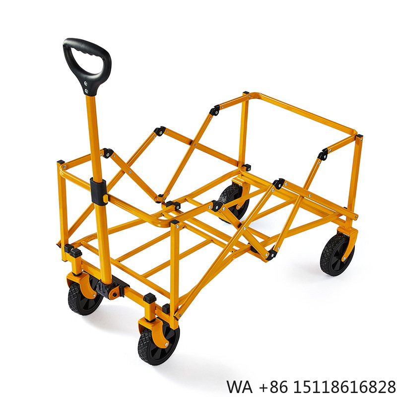 Outdoor Camping Set - Collapsible Foldable Wagon, Beach Cart Large
