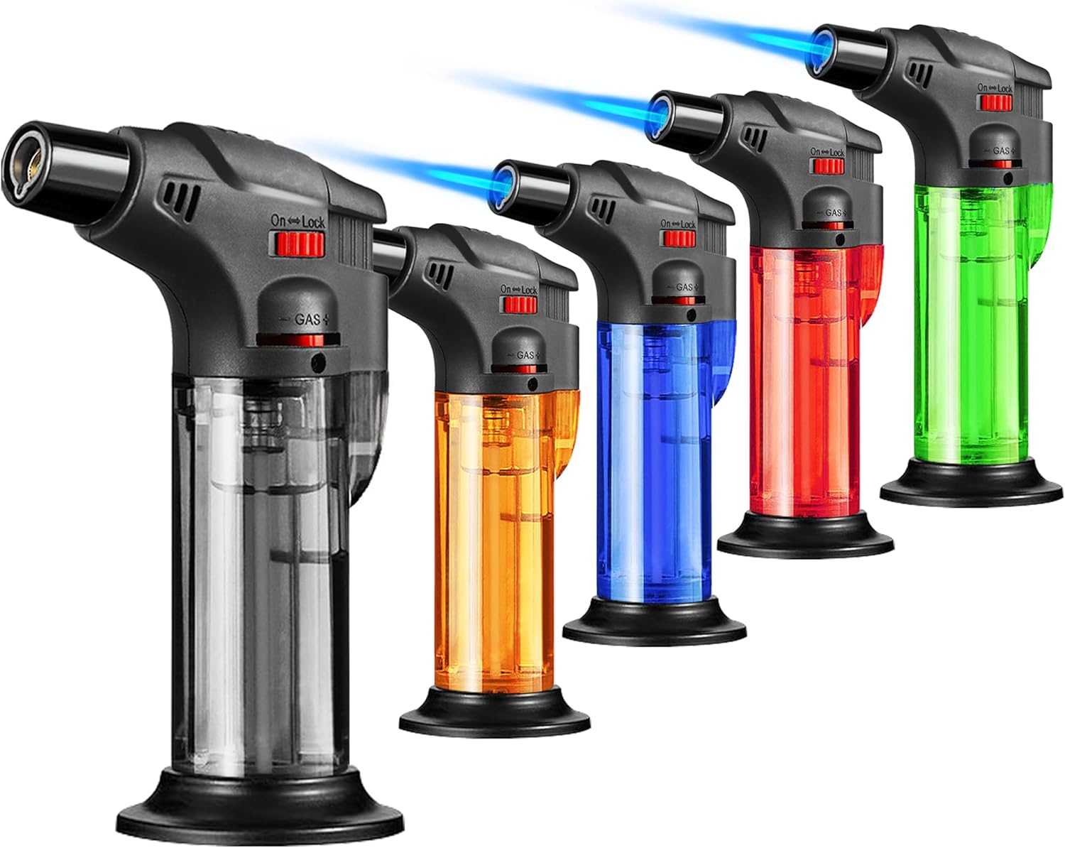 Outdoor Camping Fireplace - Butane Refillable Jet Flame Torch Lighter
