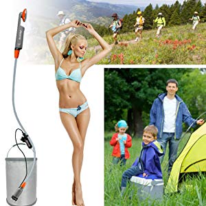 Patented Design 3.7v Portable  - огляд і ціна Outdoor Camping Showers