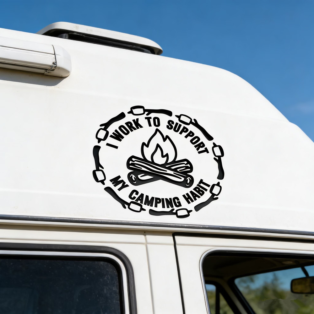 Funny Camping Quote Car Sticke - огляд і ціна Outdoor Camping Quotes