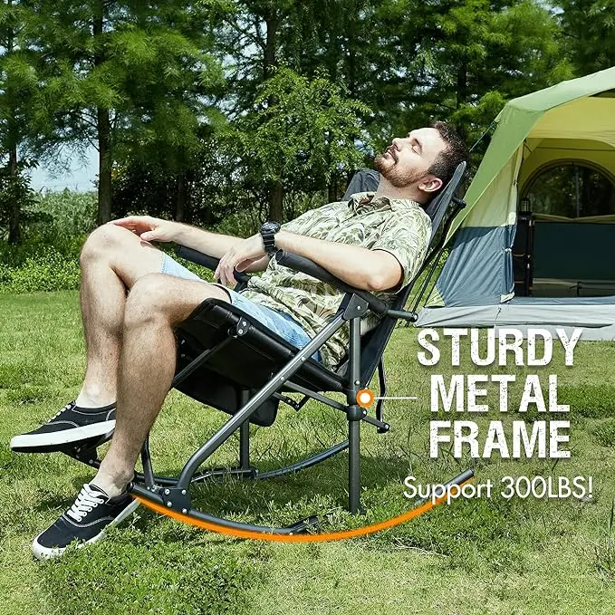 Custom   Oversized Folding Roc - огляд і ціна Outdoor Camping Rocker
