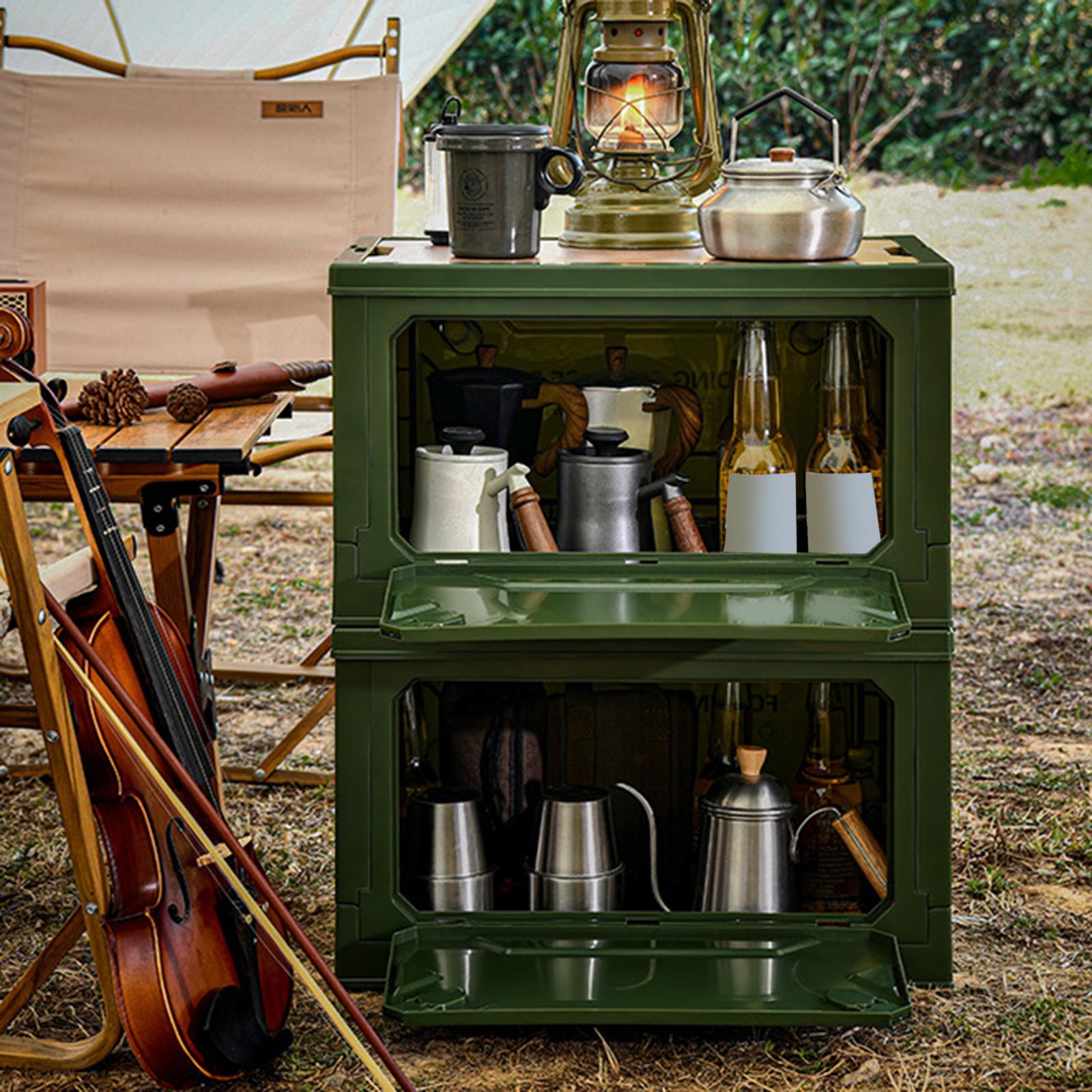 Camping Storage Box Collapsibl - огляд і ціна Outdoor Camping Bin