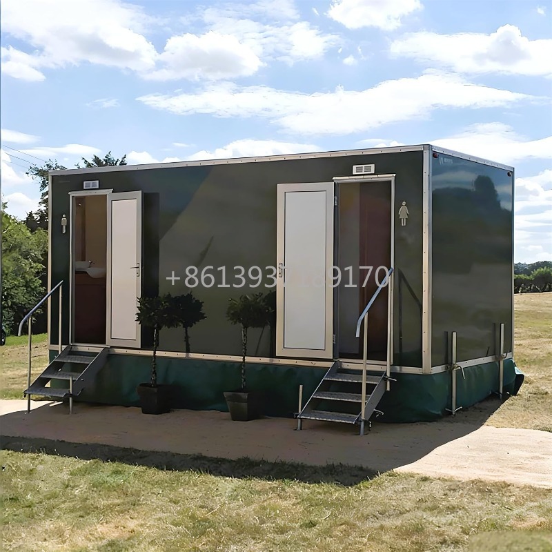 Mobile Toilet Trailer with Bas - огляд і ціна Outdoor Camping Showers