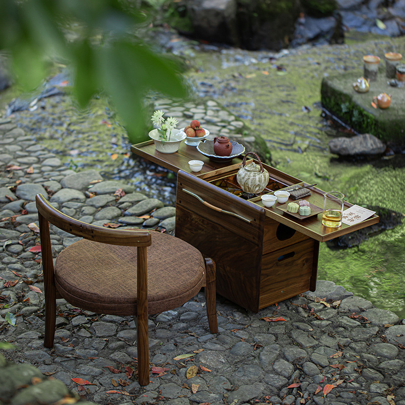 Walnut fireplace tea making ca - огляд і ціна Outdoor Camping Fireplace