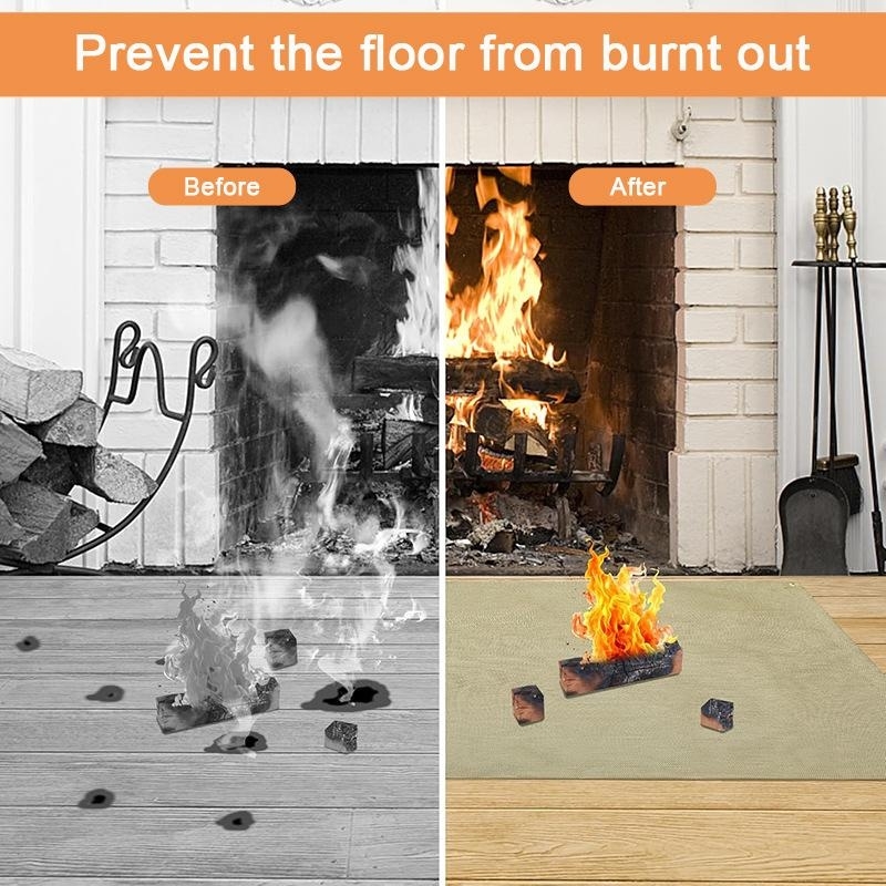 Camping Fireproof Mat Heat Res - огляд і ціна Outdoor Camping Grill