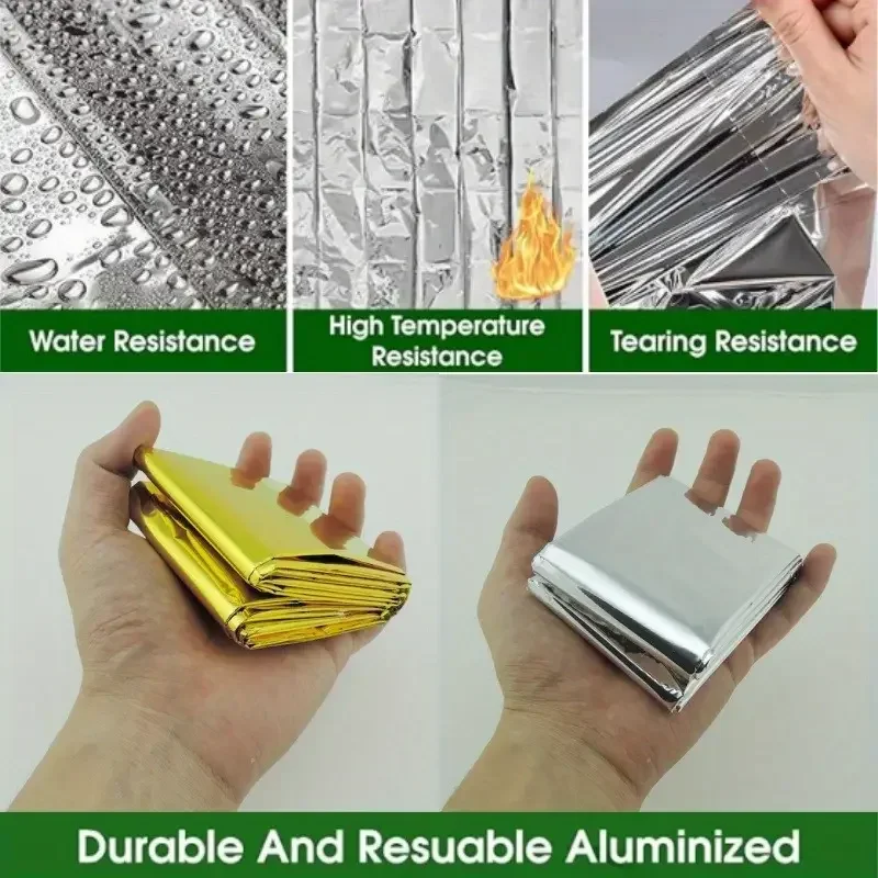 Emergency Blankets Mylar Therm - огляд і ціна Emergency Mylar Blanket