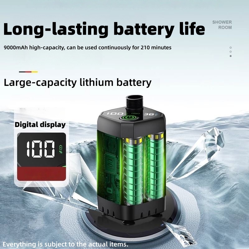 Portable Outdoor Electric Show - огляд і ціна Outdoor Camping Showers