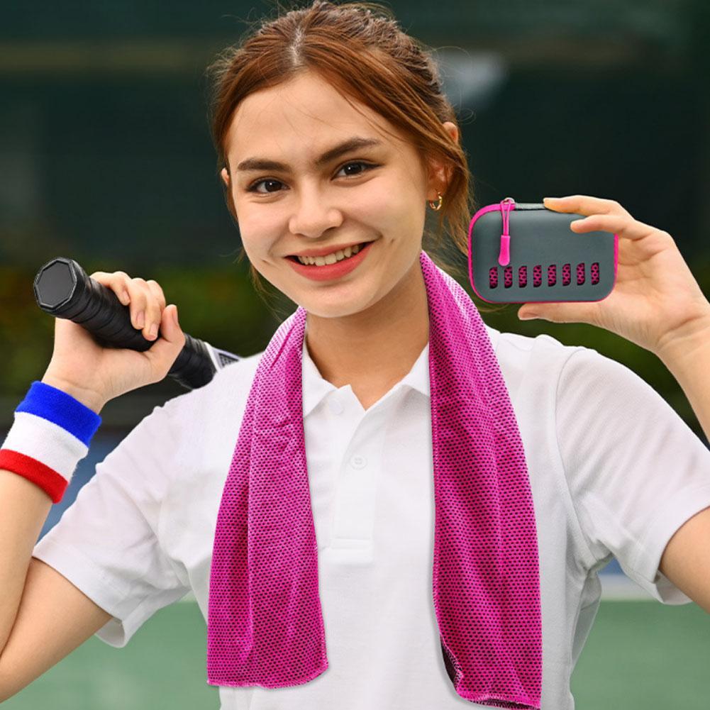 Cooling Towel With EVA Case Po - огляд і ціна Camp Towel Microfiber