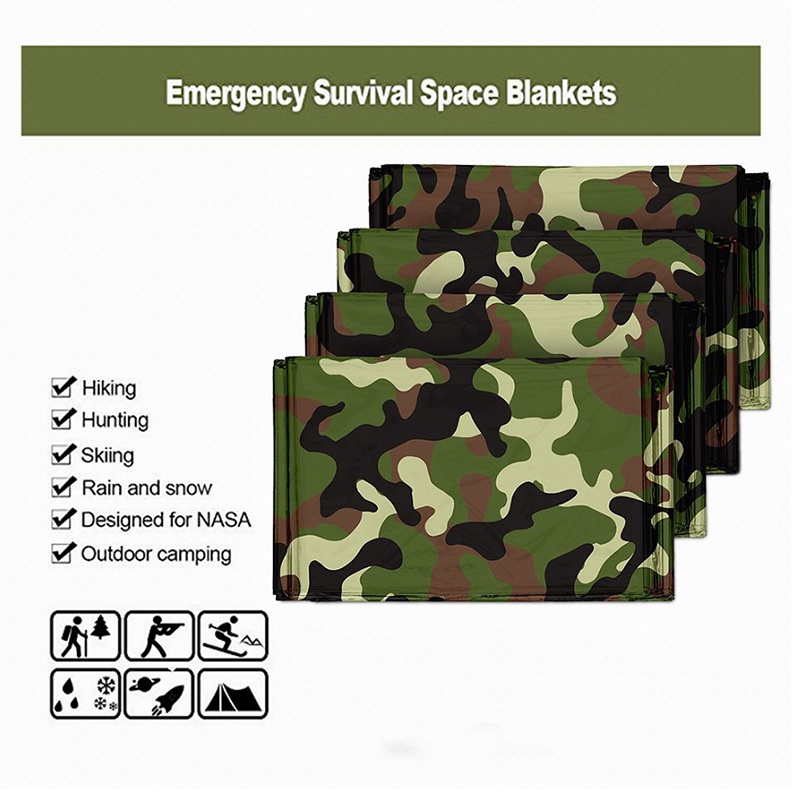 1pcs Emergency Thermal Blanket - огляд і ціна Emergency Mylar Blanket