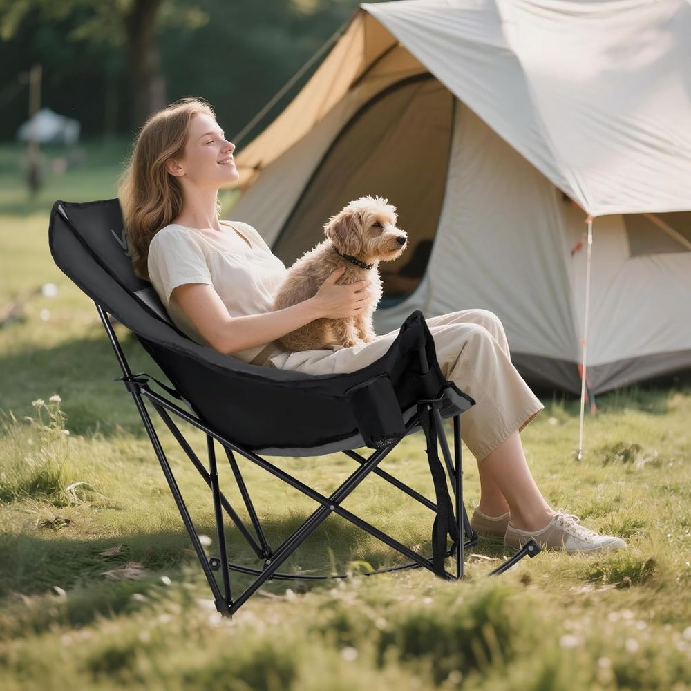 Portable Outdoor Rocking Chair - огляд і ціна Outdoor Camping Rocker