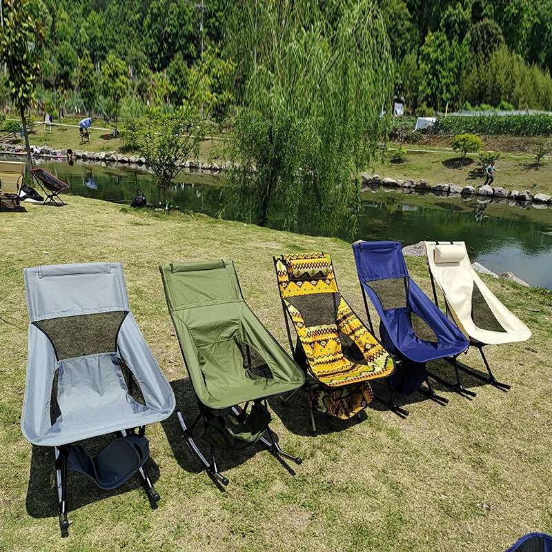Folding Rocking Camping Chair  - огляд і ціна Outdoor Camping Rocker