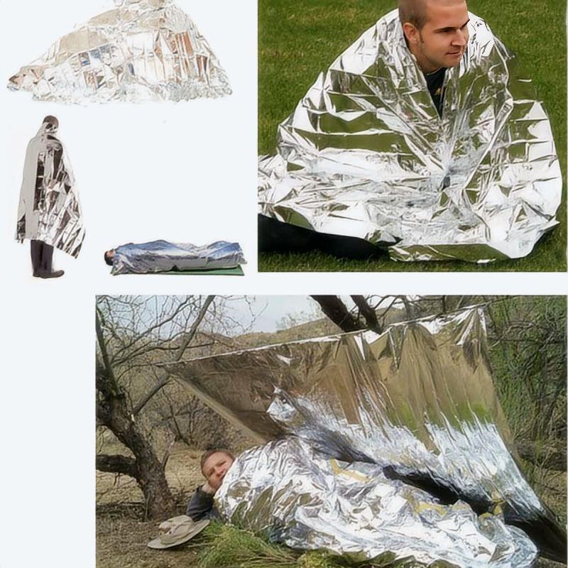 4 pcs Emergency Blanket Outdoo - огляд і ціна Survival Kit