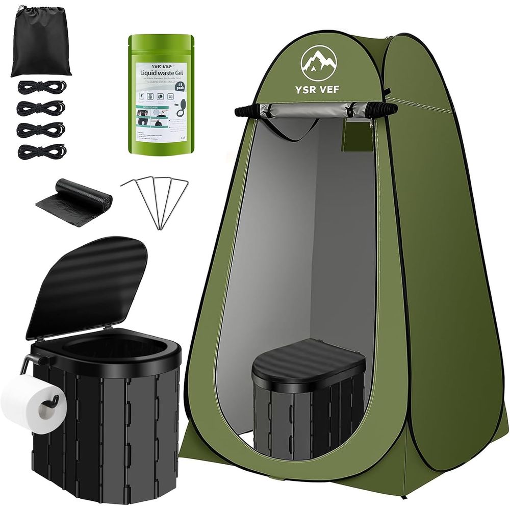 Portable Toilet Kit, Camping T - огляд і ціна Camping Tent