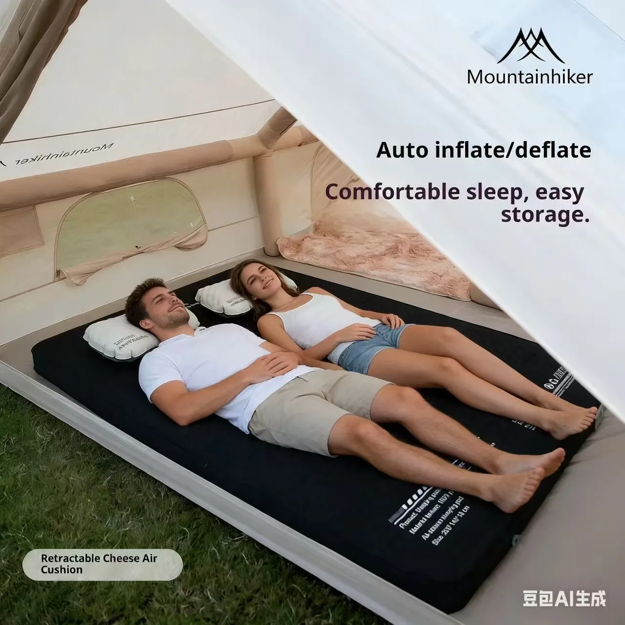 MOUNTAINHIKER Inflatable Mattr - огляд і ціна Outdoor Camping Floor Mat