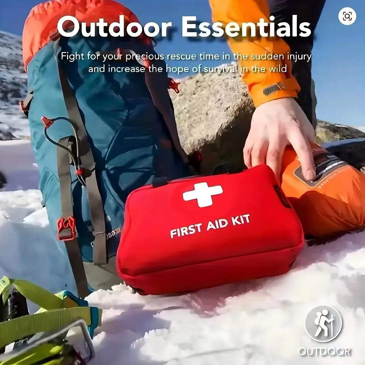 Aid Kit Medical Supplies with  - огляд і ціна Survival Kit