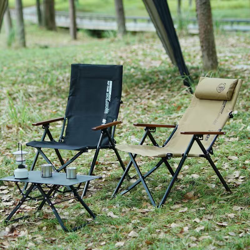 Folding High Back Beach Campin - огляд і ціна Outdoor Camping Recliner