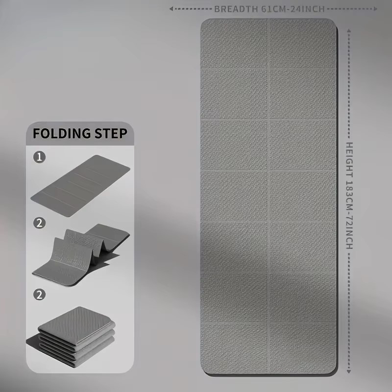 Foldable Yoga Mat TPE 61x183cm - огляд і ціна Outdoor Camping Floor Mat