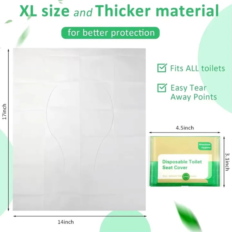 10-120PCS Disposable Toilet Se - огляд і ціна Outdoor Camping Floor Mat