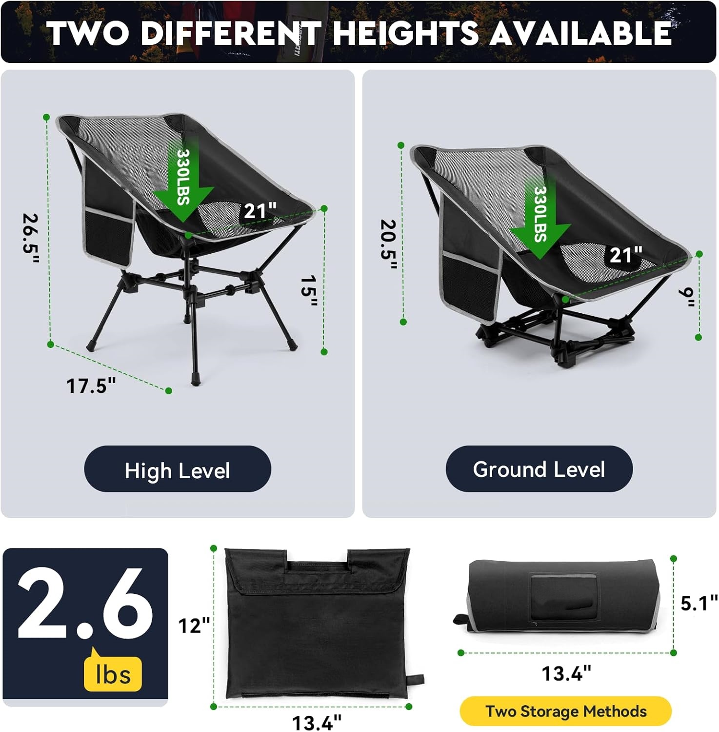 Lightweight Camping Chair,Camp - огляд і ціна Outdoor Camping Recliner