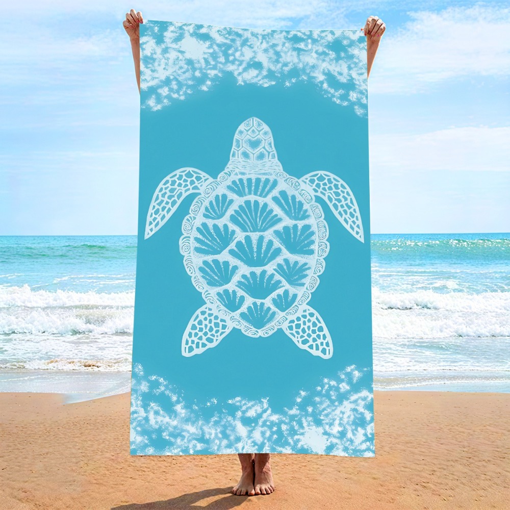 27.5x55inch Blue Ocean Jellyfi - огляд і ціна Camp Towel Microfiber