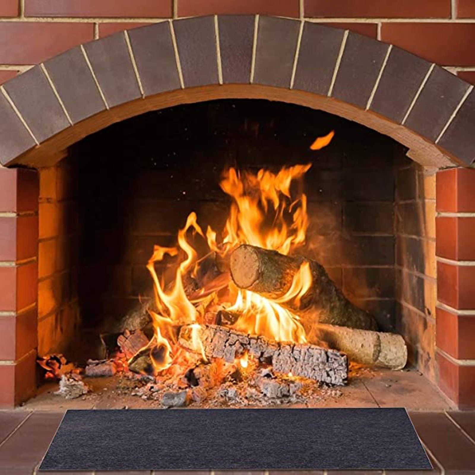Fireproof Fireplace Hearth Rug - огляд і ціна Outdoor Camping Fireplace
