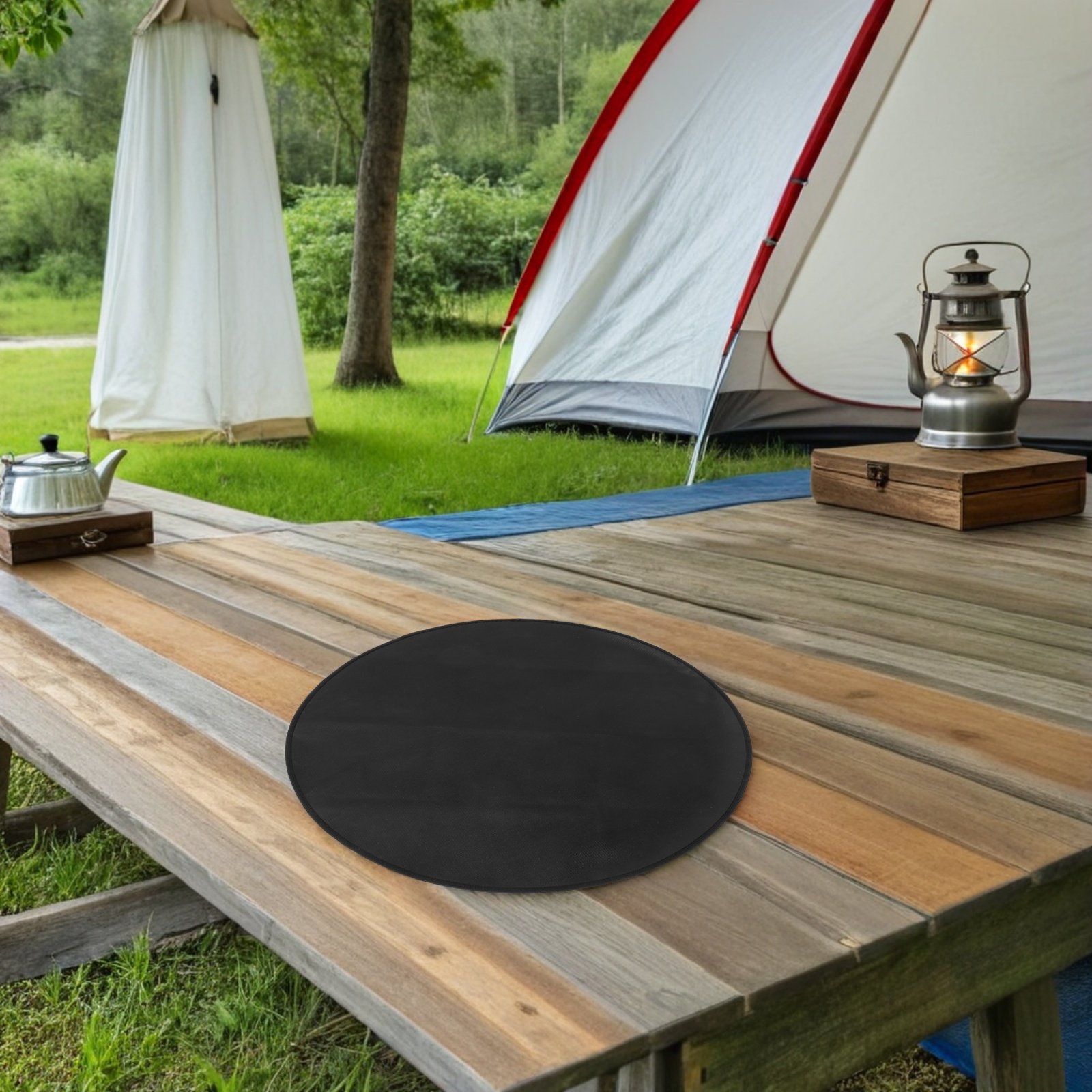 Round Heat Resistant Fireproof - огляд і ціна Outdoor Camping Grill