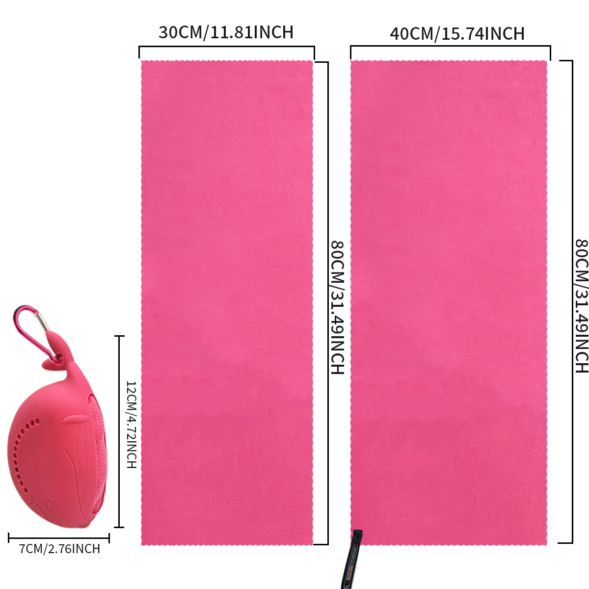 Portable Fast Drying Microfibe - огляд і ціна Camp Towel Microfiber