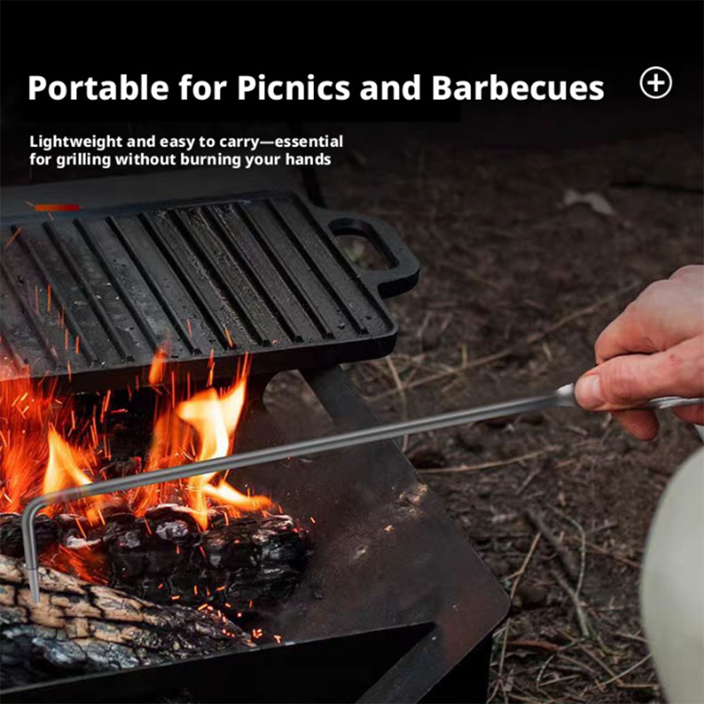 Coal Hook Fireplace Tool Poker - огляд і ціна Outdoor Camping Fireplace