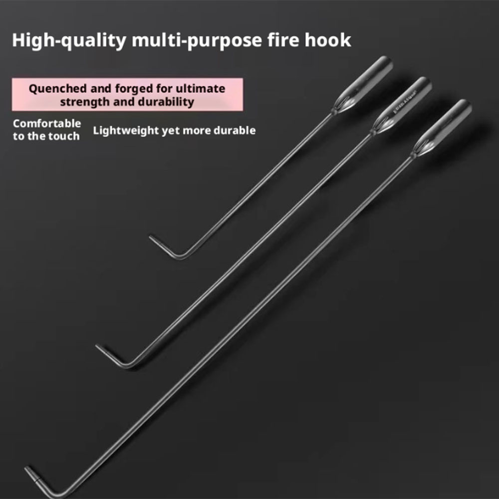 Coal Hook Fireplace Tool Poker - огляд і ціна Outdoor Camping Fireplace