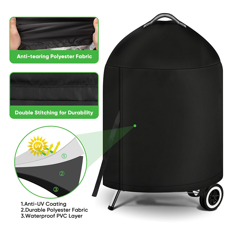 210D Cloth BBQ Cover Cylindric - огляд і ціна Outdoor Gas Stove