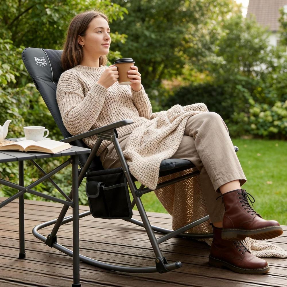Oversized olding Rocking Campi - огляд і ціна Outdoor Camping Rocker