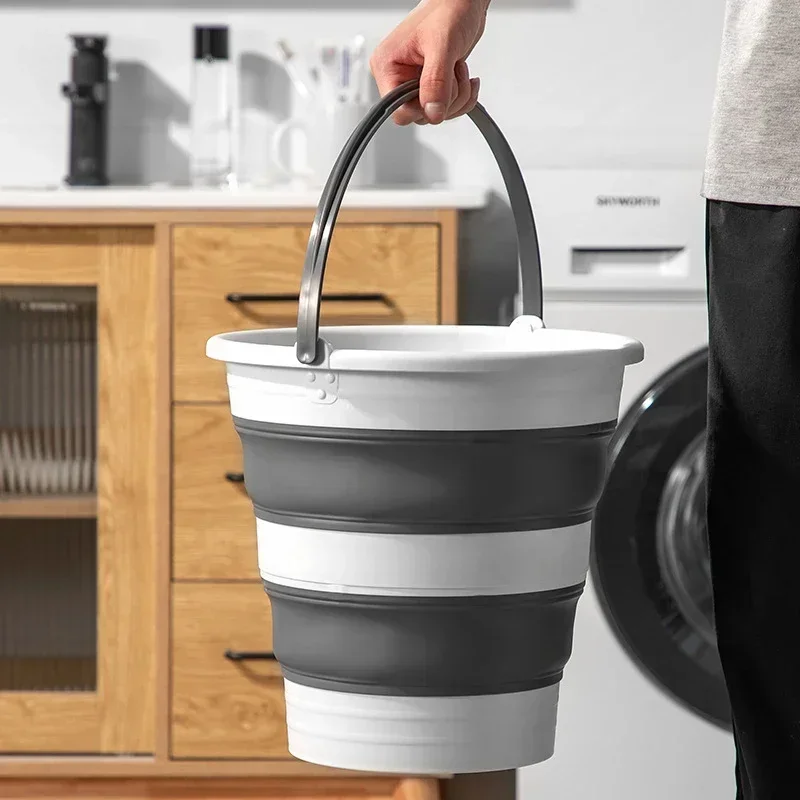 Collapsible Bucket 5L-15L Stri - огляд і ціна Outdoor Camping Bin