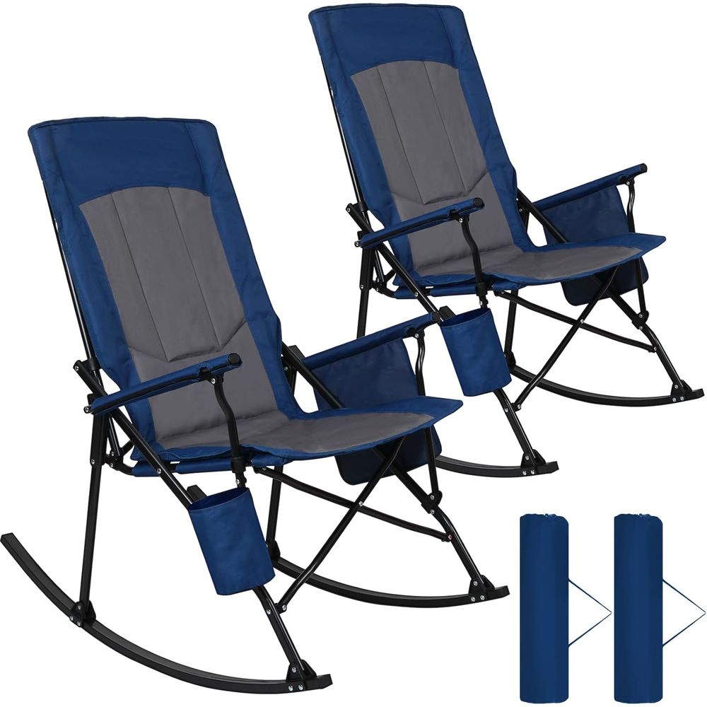 2 Pack High ack Portale Rockin - огляд і ціна Outdoor Camping Rocker
