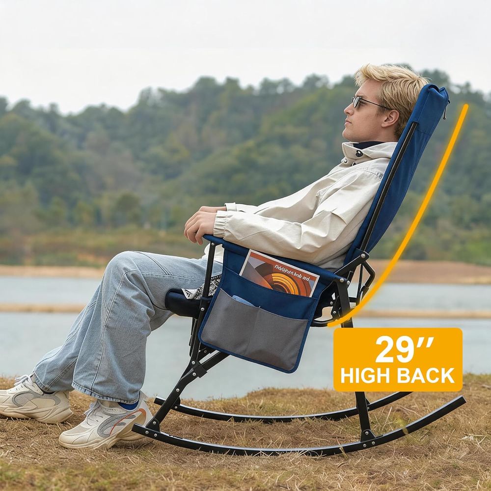 2 Pack High ack Portale Rockin - огляд і ціна Outdoor Camping Rocker