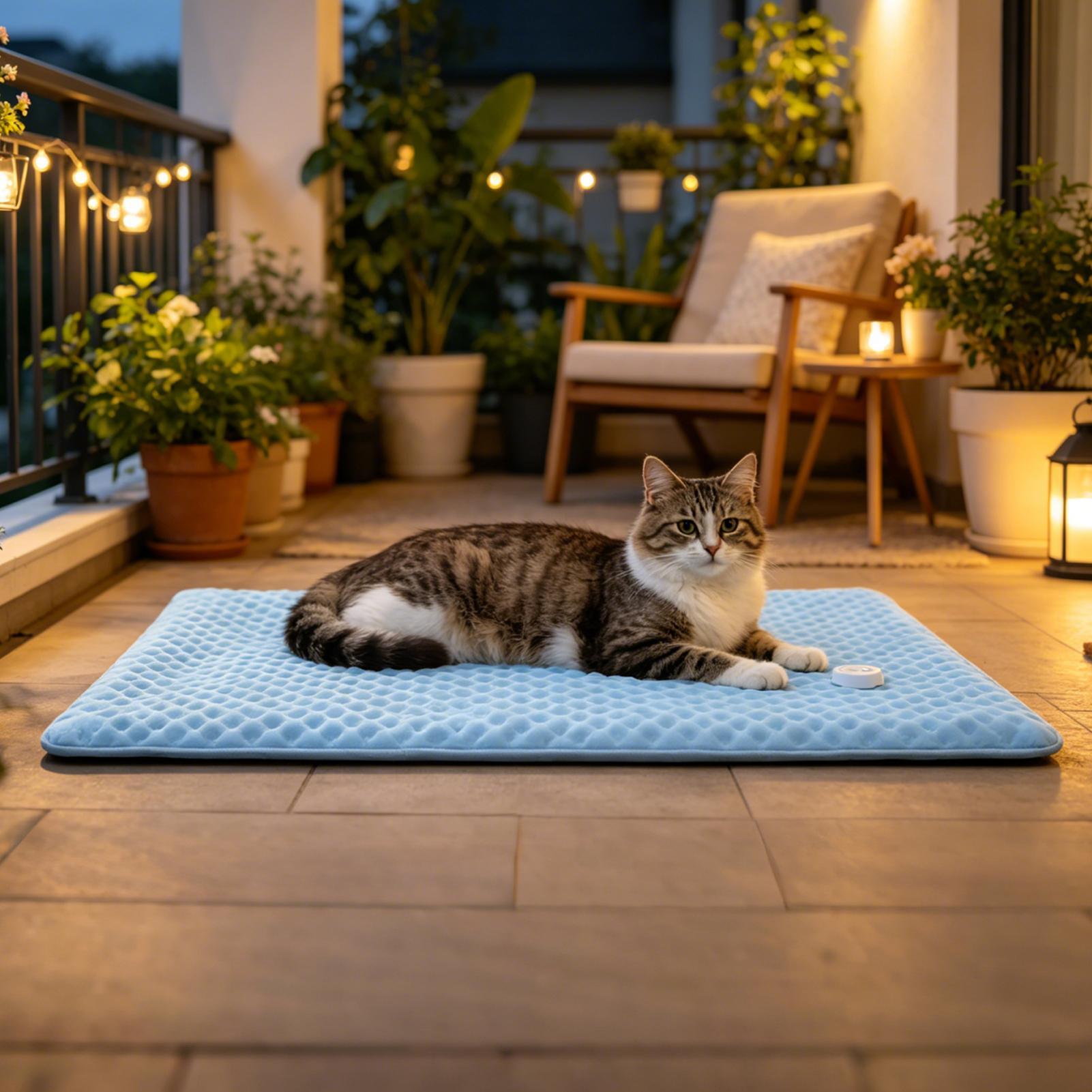 Washable Ice Silk Pet Cooling  - огляд і ціна Outdoor Camping Floor Mat