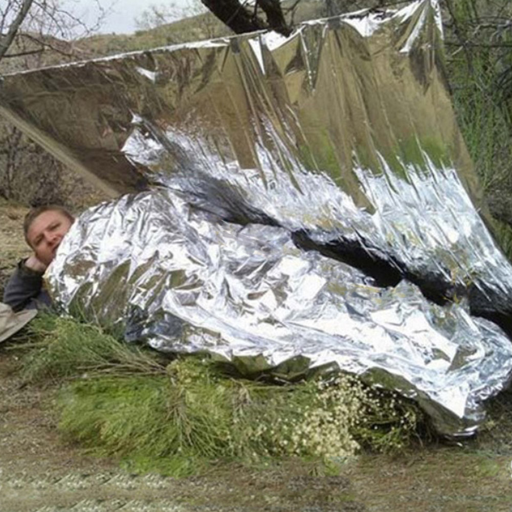 130x210cm Foil Mylar Thermal B - огляд і ціна Emergency Mylar Blanket