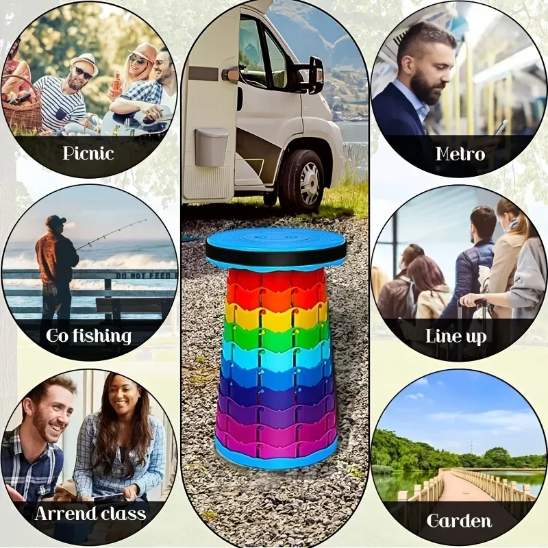 Rainbow Telescopic Camping Sto - огляд і ціна Outdoor Camping Set