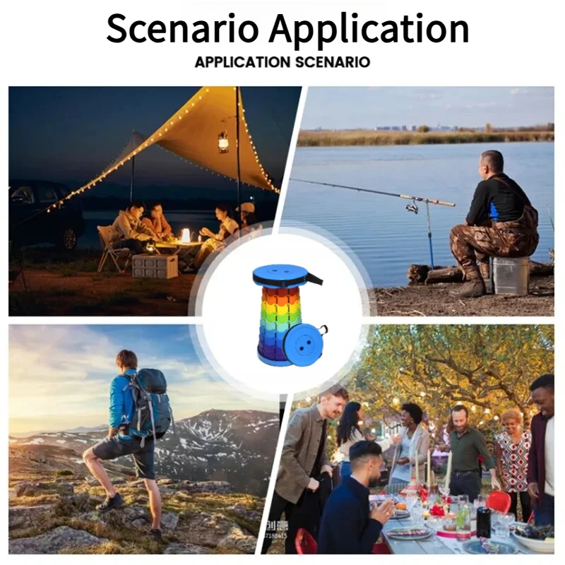 Rainbow Telescopic Camping Sto - огляд і ціна Outdoor Camping Set