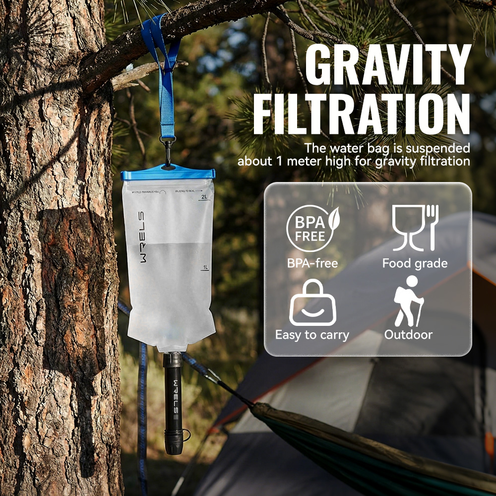WRELS Outdoor Water Purifier P - огляд і ціна Survival Kit